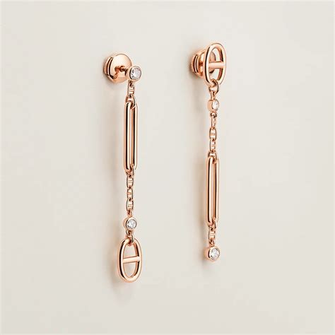 hermes chaine d'ancre earrings|Chaine d'ancre Chaos earrings .